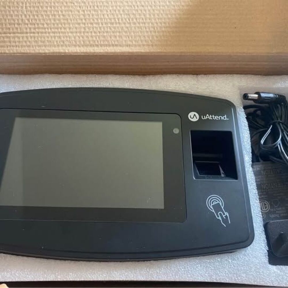 Biometric time clock

Reloj de control de asistencia biométrico